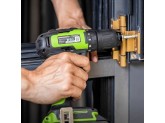 Дрель-шуруповерт аккумуляторный Greenworks GD24DD35 24V, с 1 АКБ 2Ач и ЗУ