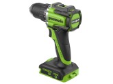 Дрель-шуруповерт аккумуляторный Greenworks DD560 24V, с 2 АКБ 2Ач и ЗУ