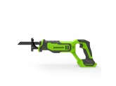 Пила сабельная аккумуляторная Greenworks GPT-BLRS-1 24V, с 1 АКБ 2Ач и ЗУ