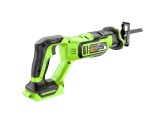 Пила сабельная аккумуляторная Greenworks GPT-BLRS-1 24V, с 1 АКБ 2Ач и ЗУ