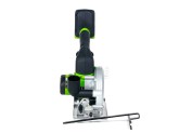 Дисковая мини пила аккумуляторная Greenworks G24MCS 24V, с 1 АКБ 2Ач и ЗУ