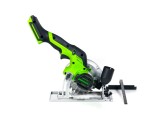 Дисковая мини пила аккумуляторная Greenworks G24MCS 24V, с 1 АКБ 2Ач и ЗУ
