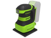 Плоская шлифмашина аккумуляторная Greenworks G24SS14 24V, с 1 АКБ 2Ач и ЗУ