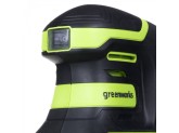 Плоская шлифмашина аккумуляторная Greenworks G24SS14 24V, с 1 АКБ 2Ач и ЗУ