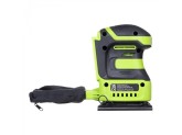 Плоская шлифмашина аккумуляторная Greenworks G24SS14 24V, с 1 АКБ 2Ач и ЗУ