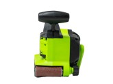 Ленточная шлифовальная машина аккумуляторная Greenworks G24BS 24V, с 1 АКБ 2Ач и ЗУ