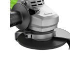 Угловая шлифовальная машина аккумуляторная Greenworks GD24AG 24V, с 1 АКБ 4Ач и ЗУ