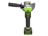 Угловая шлифовальная машина аккумуляторная Greenworks AG590 24V, с 1 АКБ 4Ач и ЗУ