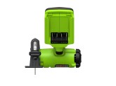 Угловая мини-шлифмашина аккумуляторная Greenworks GD24UCS 24V, с 1 АКБ 2Ач и ЗУ
