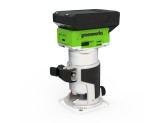 Фрезер кромочный аккумуляторный Greenworks G24RO 24V, с 1 АКБ 2Ач и ЗУ