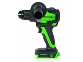 Дрель-шуруповерт аккумуляторная Greenworks GD24DD90 24V, с 2 АКБ 4Ач и ЗУ