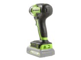 Винтоверт ударный аккумуляторный Greenworks GD24ID3 24V, с 1 АКБ 2Ач и ЗУ