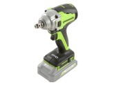 Гайковерт ударный аккумуляторный Greenworks GD24IW400 24V, с 1 АКБ 4Ач и ЗУ