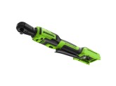 Гайковерт-трещотка аккумуляторный Greenworks GD24RW 24V, с 1 АКБ 2Ач и ЗУ