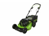 Комплект: Газонокосилка самоходная аккумуляторная 82V GREENWORKS GC82LM51SP2, Зарядное устройство, Аккумулятор GD-82 + 2й АКБ в подарок