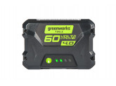 Комплект: Газонокосилка аккумуляторная GREENWORKS GD60LM61, 60V, 61 см, самоходная, бесщеточная + Аккумулятор G60B4 + Зарядка G60C
