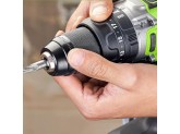 Дрель-шуруповерт ударная 24В GREENWORKS GD24DD140