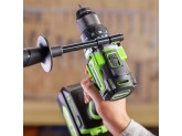 Дрель-шуруповерт ударная 24В GREENWORKS GD24DD140