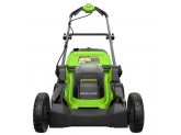 Газонокосилка аккумуляторная G-MAX 40V GREENWORKS GD40LM411 с АКБ 4Ач и ЗУ