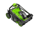 Газонокосилка аккумуляторная Greenworks GD40LM411, 40V, бесщеточная, 41 см, c 1хАКБ 5Ач и ЗУ