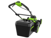 Газонокосилка аккумуляторная Greenworks GD40LM411, 40V, бесщеточная, 41 см, c 1хАКБ 5Ач и ЗУ