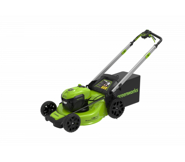 Газонокосилка аккумуляторная Самоходная 40V GREENWORKS GD40LM48SP с АКБ 5 Ач и ЗУ