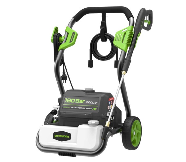 Мойка высокого давления электрическая GREENWORKS GPWG8II 160 бар