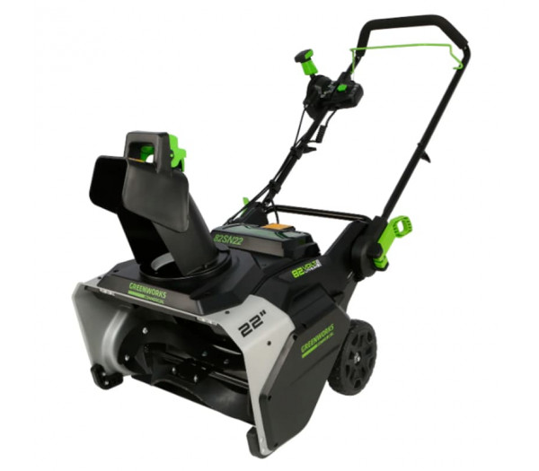 Аккумуляторный снегоуборщик Greenworks GD82SN22, 82V