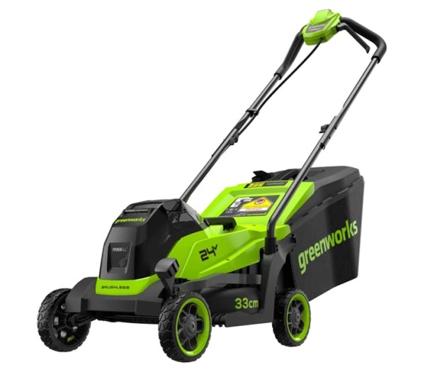 Газонокосилка аккумуляторная GREENWORKS 24V GD24LM331 с АКБ 2 Ач и ЗУ