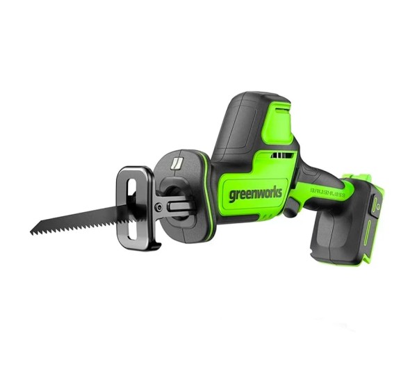 Пила сабельная аккумуляторная Greenworks GPT-CRS-25 24V, с 1 АКБ 4Ач и ЗУ