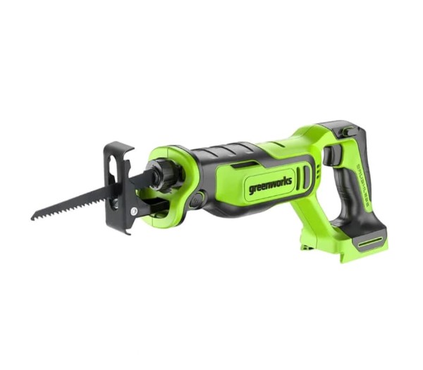 Пила сабельная аккумуляторная Greenworks GPT-BLRS-1 24V, с 1 АКБ 2Ач и ЗУ