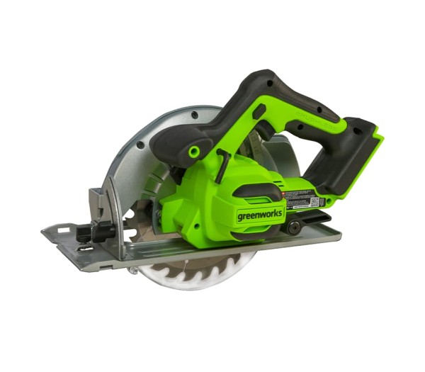 Дисковая пила аккумуляторная Greenworks GD24CS185 24V, с 1 АКБ 4Ач и ЗУ