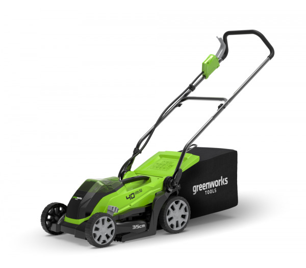 Газонокосилка аккумуляторная G-MAX 40V GREENWORKS G40LM35K4 NEW  c АКБ 4АЧ и ЗУ