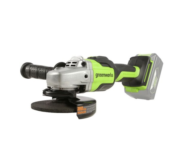 Углошлифовальная машина аккумуляторная GREENWORKS GD24AGK4 24V c 1хАКБ 4 Ач и ЗУ