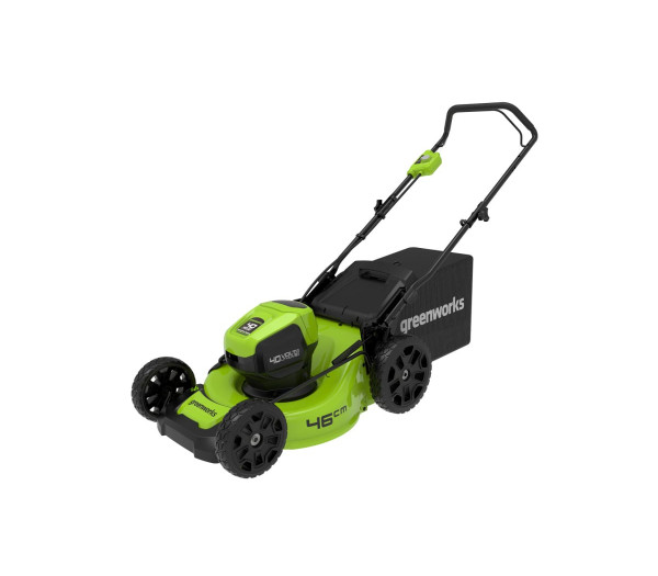 Газонокосилка аккумуляторная G-MAX 40V GREENWORKS GD40LM46HPK4 c АКБ 4 А.ч и ЗУ