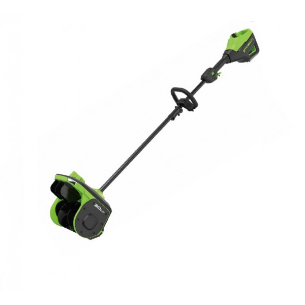 Аккумуляторная снегоуборочная лопата Greenworks GD60SS2, 60V с регулируемым направлением выброса
