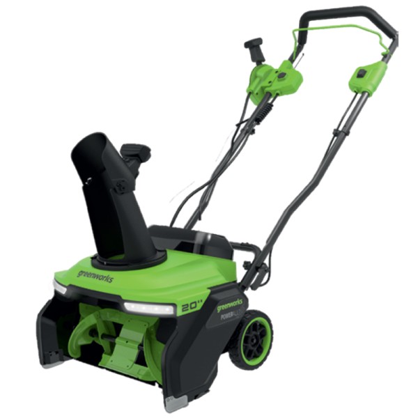 Снегоуборщик аккумуляторный бесщеточный Greenworks GD40STX2 40V, с 1 АКБ 8Ач и ЗУ