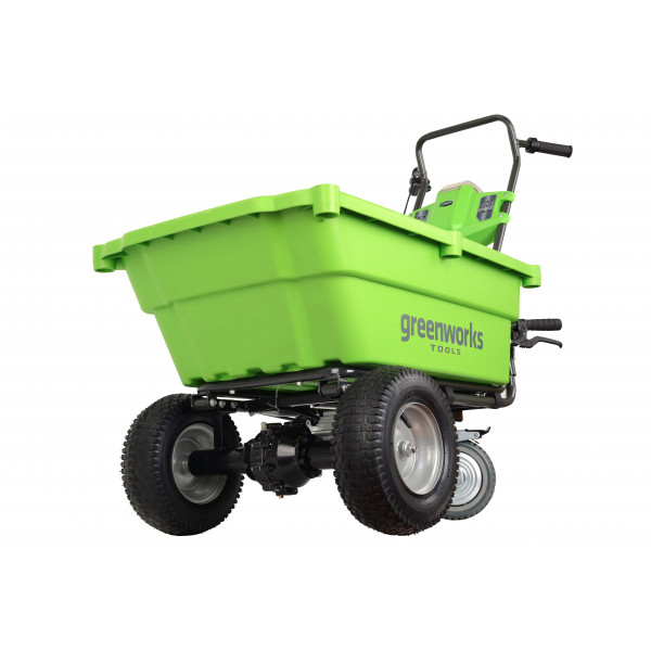 Тележка садовая самоходная G-MAX 40V GREENWORKS G40GCK4 c АКБ 4АЧ и ЗУ
