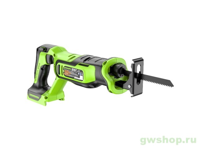 Пила сабельная аккумуляторная GREENWORKS GPT-BLRS-1 24V, с 1 АКБ