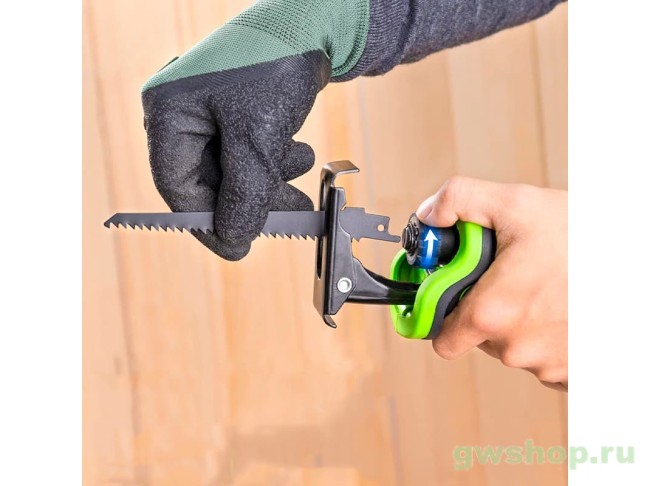 Пила сабельная аккумуляторная GREENWORKS GPT-BLRS-1 24V, с 1 АКБ