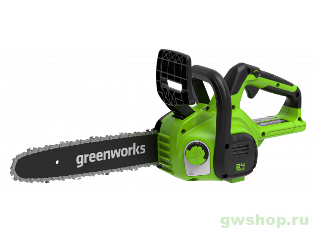 Цепная пила аккумуляторная GREENWORKS G24CS25, 24 В, 25 см, без АКБ и ЗУ