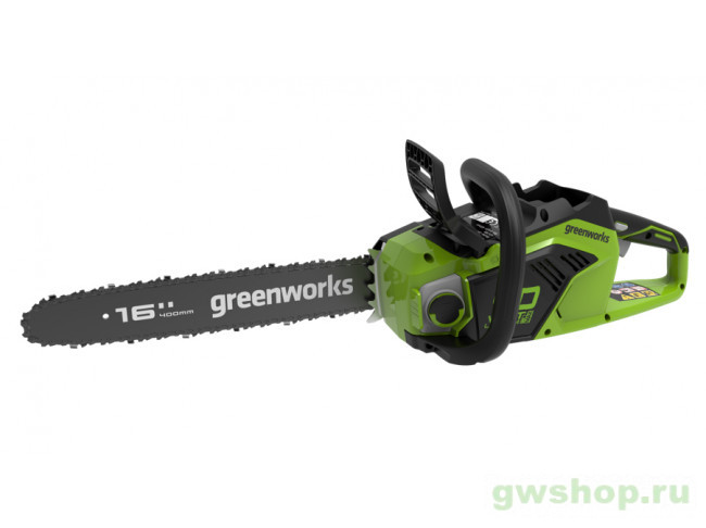  цепная аккумуляторная G-MAX 40V GREENWORKS GD40CS18 2005807 .