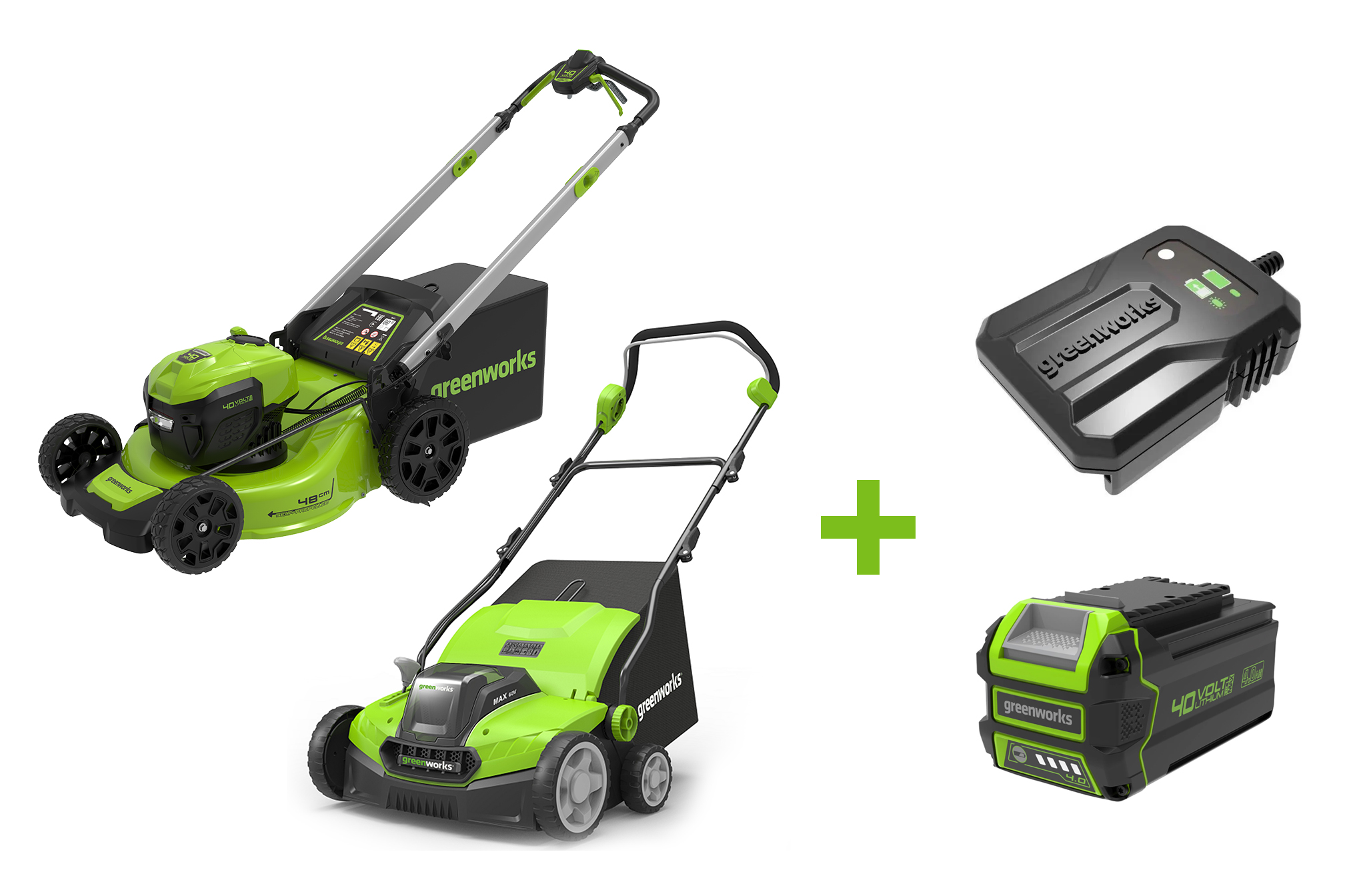 Садовые аэраторы в фирменном магазине GreenWorks